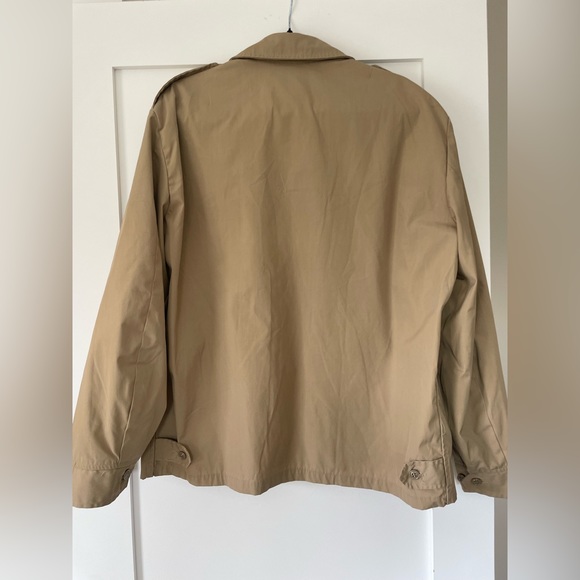 Vintage US Navy Khaki Windbreaker - Picture 3 of 4